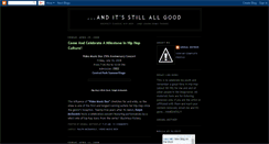 Desktop Screenshot of anditsstillallgood.blogspot.com