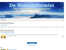 Tablet Screenshot of denonconformist.blogspot.com