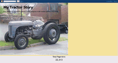 Desktop Screenshot of mytractorstory.blogspot.com