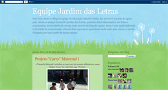 Desktop Screenshot of jardimdasletrasinfantilbauru.blogspot.com