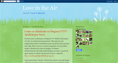 Desktop Screenshot of loveintheair24.blogspot.com