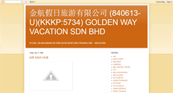 Desktop Screenshot of goldenway2u.blogspot.com