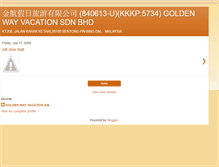 Tablet Screenshot of goldenway2u.blogspot.com