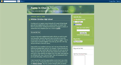 Desktop Screenshot of funnyinchurch.blogspot.com