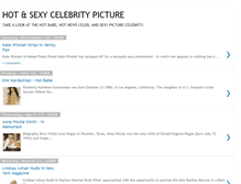 Tablet Screenshot of hotsexycelebritypicture.blogspot.com