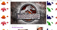 Desktop Screenshot of jurassicparkjessica.blogspot.com