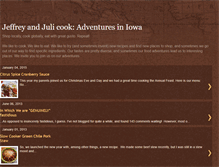 Tablet Screenshot of jeffreyandjulicook.blogspot.com