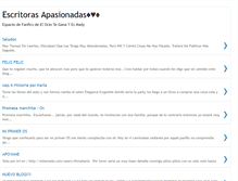 Tablet Screenshot of escritorasapasionadas.blogspot.com