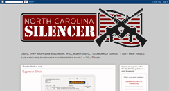 Desktop Screenshot of ncsilencer.blogspot.com