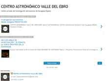 Tablet Screenshot of centroastronomicovalledelebro.blogspot.com