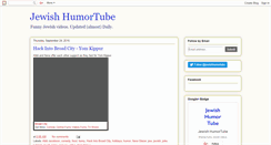 Desktop Screenshot of jewishhumortube.blogspot.com