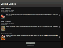 Tablet Screenshot of casinogamesguide.blogspot.com