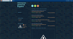 Desktop Screenshot of infogeneralengativa.blogspot.com