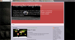 Desktop Screenshot of inspiracoesgeograficas.blogspot.com