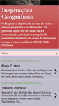 Mobile Screenshot of inspiracoesgeograficas.blogspot.com