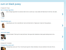 Tablet Screenshot of cum-on-black-pussy.blogspot.com