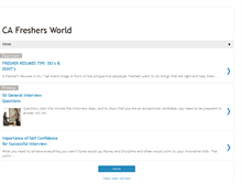 Tablet Screenshot of cafreshersworld.blogspot.com