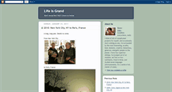 Desktop Screenshot of lifeisgrand.blogspot.com