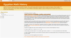Desktop Screenshot of egyptianmath.blogspot.com