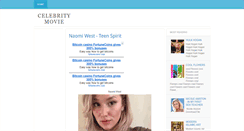 Desktop Screenshot of celebrityformovies.blogspot.com