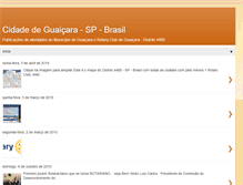 Tablet Screenshot of cidadedeguaicara.blogspot.com