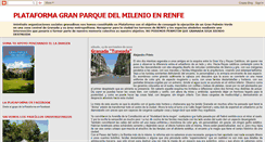 Desktop Screenshot of plataformaparqueenrenfe.blogspot.com