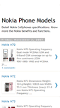 Mobile Screenshot of nokia-phonemodels.blogspot.com