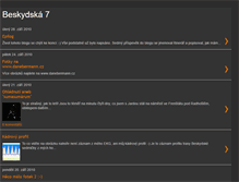 Tablet Screenshot of beskydska7.blogspot.com