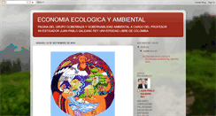 Desktop Screenshot of economiaecologicayambiental.blogspot.com