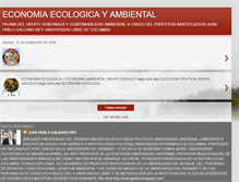 Tablet Screenshot of economiaecologicayambiental.blogspot.com