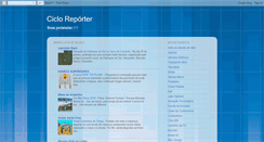 Desktop Screenshot of cicloreporter.blogspot.com