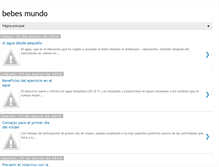 Tablet Screenshot of bebesmundo.blogspot.com