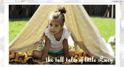 Desktop Screenshot of littlebabylucy.blogspot.com