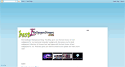 Desktop Screenshot of bestewallpapers.blogspot.com