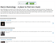 Tablet Screenshot of marysmusicology.blogspot.com