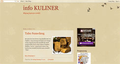 Desktop Screenshot of aa-kuliner.blogspot.com