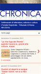 Mobile Screenshot of chronica-libri.blogspot.com