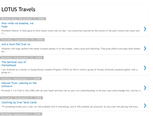 Tablet Screenshot of lotustravels.blogspot.com