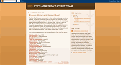 Desktop Screenshot of homefrontstreetteam.blogspot.com