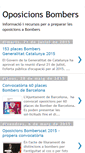 Mobile Screenshot of oposicionsbombers.blogspot.com