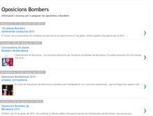 Tablet Screenshot of oposicionsbombers.blogspot.com