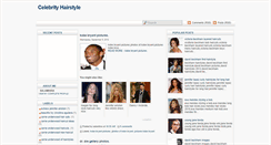 Desktop Screenshot of celebrityhair24.blogspot.com