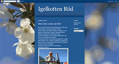 Desktop Screenshot of igelkottenrod.blogspot.com