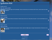 Tablet Screenshot of igelkottenrod.blogspot.com