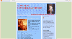 Desktop Screenshot of pjesusmisericordioso.blogspot.com