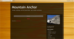 Desktop Screenshot of mountainanchor.blogspot.com