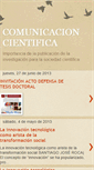 Mobile Screenshot of comunicacioncienticaftdoctorado.blogspot.com