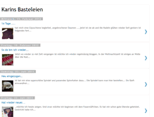 Tablet Screenshot of karinsbasteleien.blogspot.com