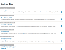 Tablet Screenshot of carinasblog.blogspot.com