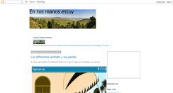 Desktop Screenshot of conocimientodelmedio-entusmanosestoy.blogspot.com